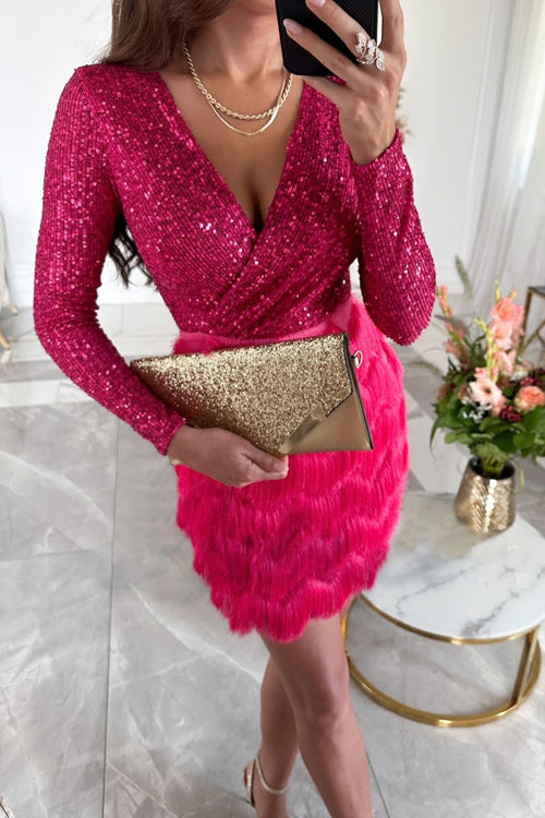 Luna | Sequined Mini Dress