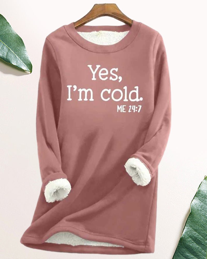 Belle – Graphic Sweatshirt with Round Neck