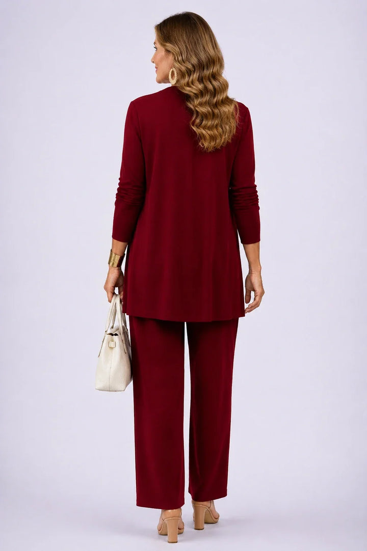 Holly | Burgundy Floral 3-Piece Set