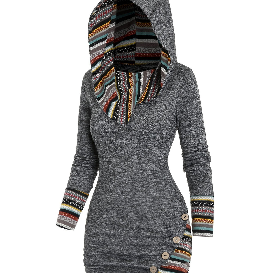 Marsha | Hooded Knit Dress