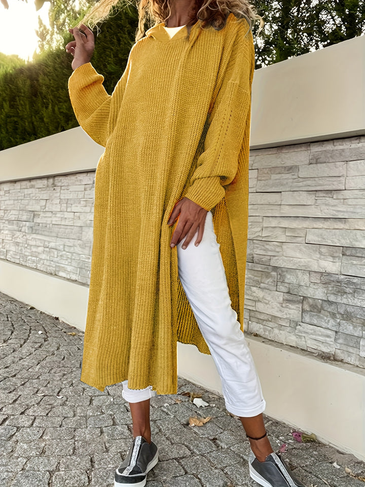 Jocelyn | Hooded Knit Sweater Dress