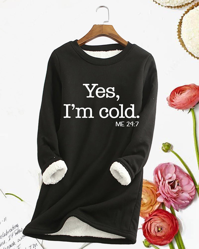 Belle – Graphic Sweatshirt with Round Neck