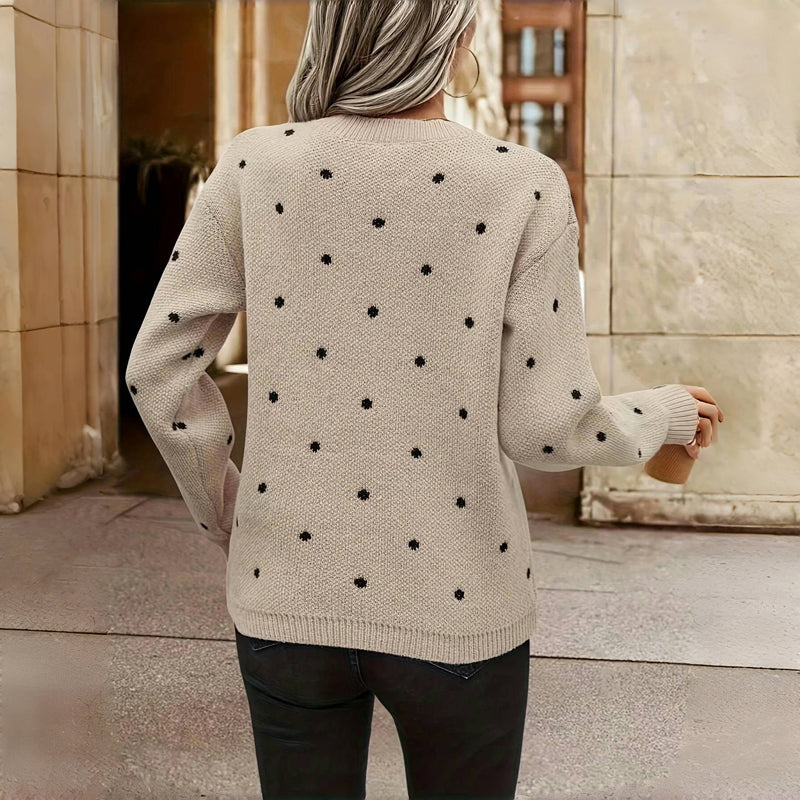 Angelique | Polka Dot Sweater