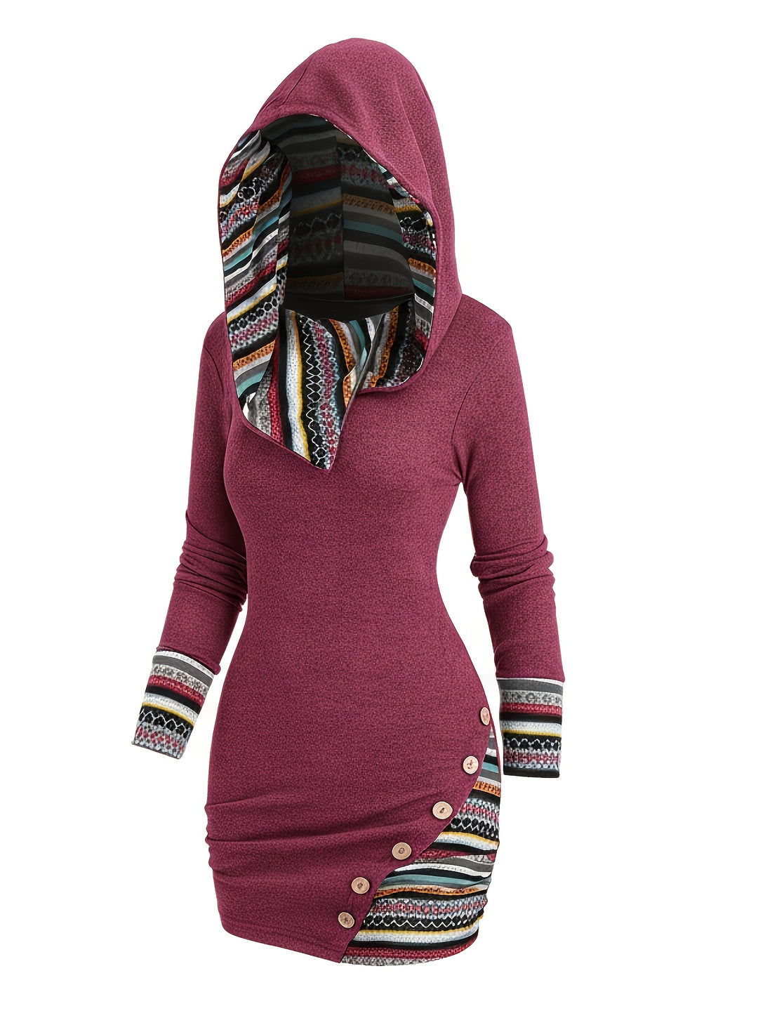 Marsha | Hooded Knit Dress