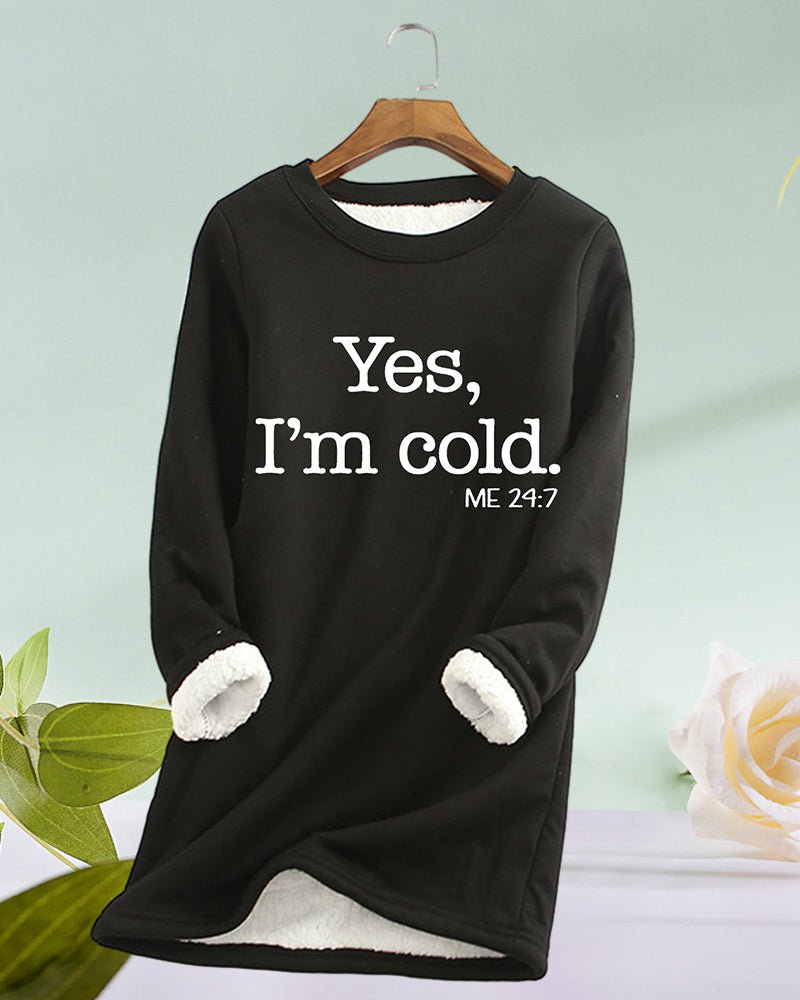 Belle – Graphic Sweatshirt with Round Neck