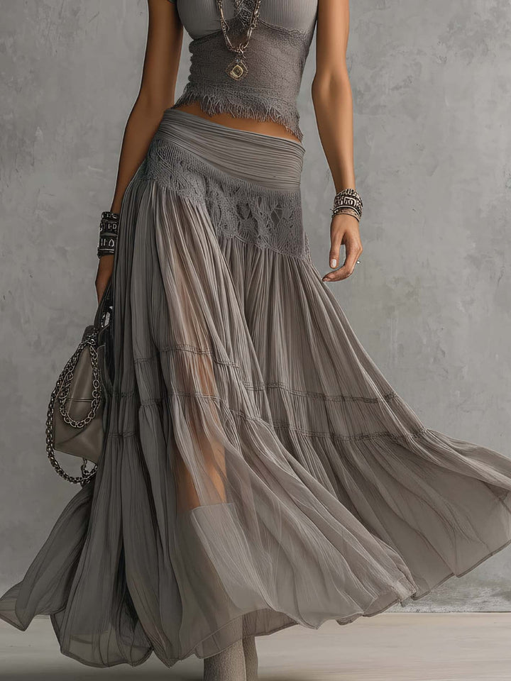 DIANE | MAXI SKIRT SET