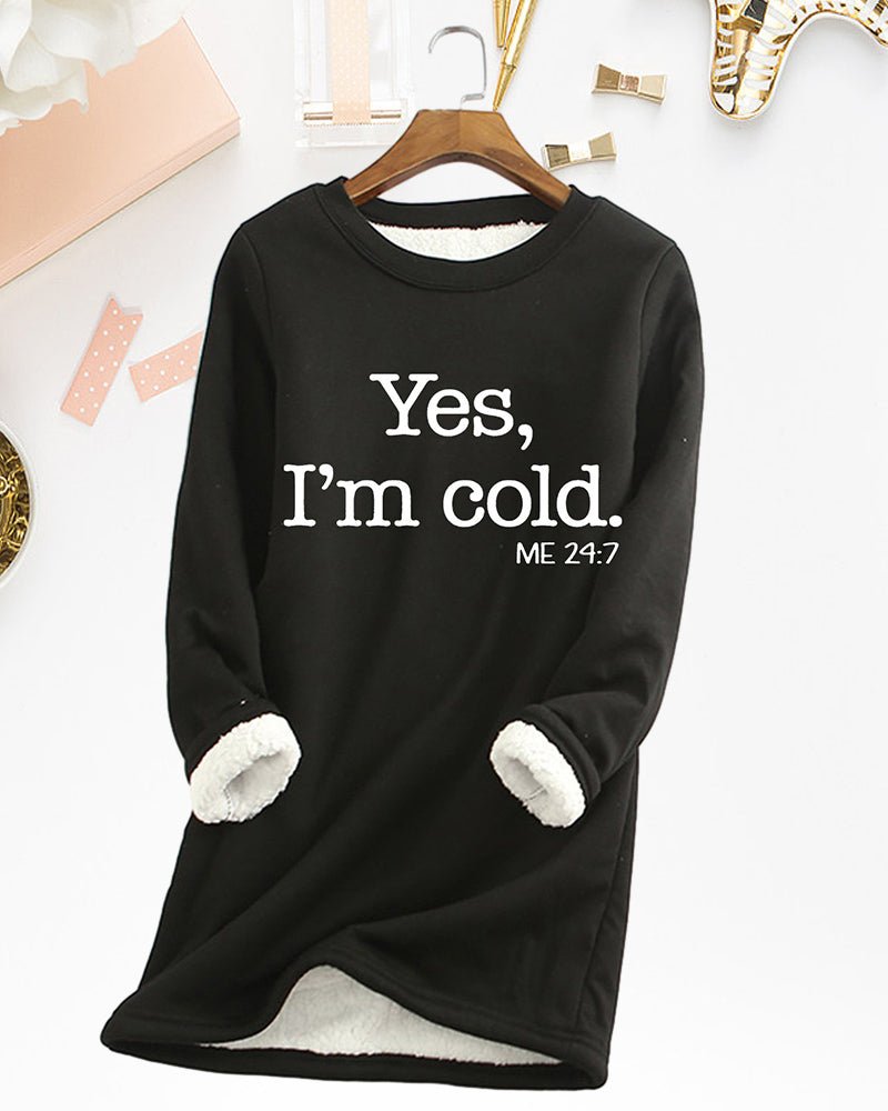 Belle – Graphic Sweatshirt with Round Neck