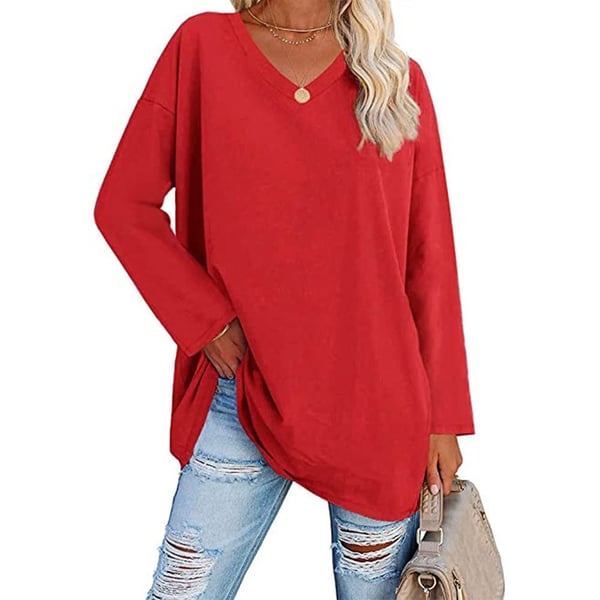 Lana – Long Sleeve V-Neck Top