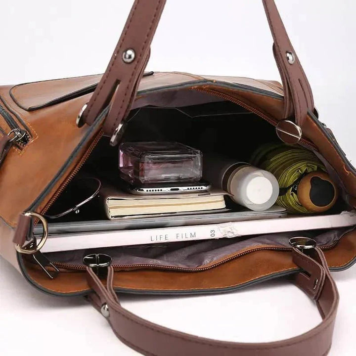 Dusk Serenity – Structured Shoulder Bag