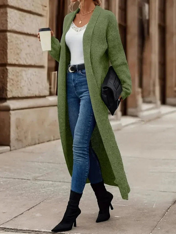 Sab – Open-Front Longline Cardigan