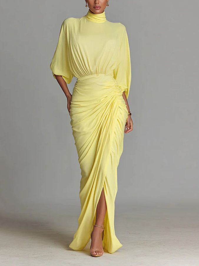 MARLENE | DRAPED MAXI DRESS
