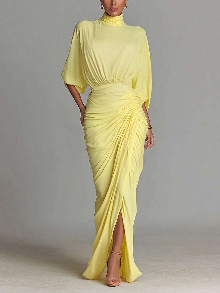 MARLENE | DRAPED MAXI DRESS