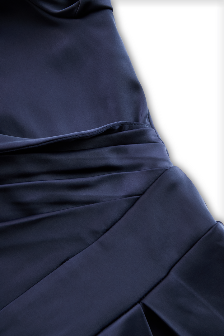 VICTORIA | COLLARED MIDI DRESS