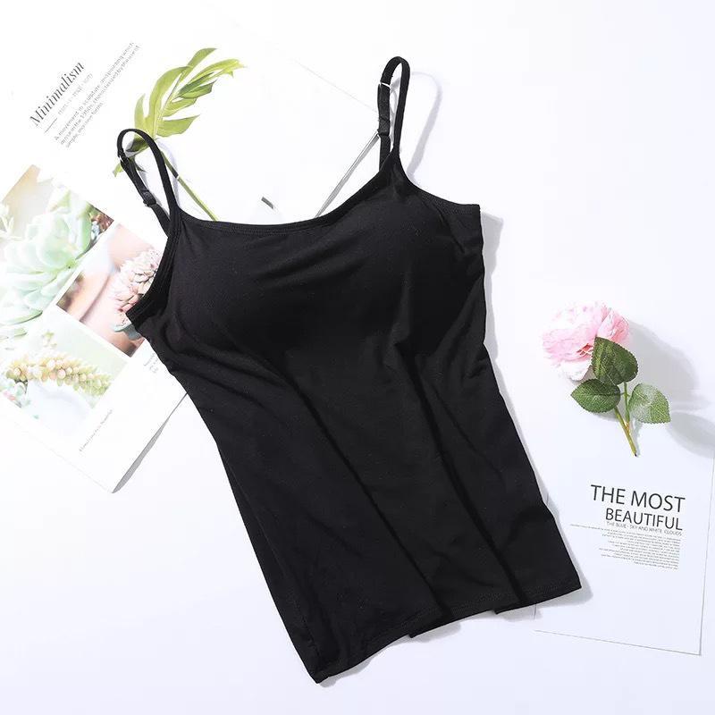 Padded Tank Top – Built-In Bra Tank Top