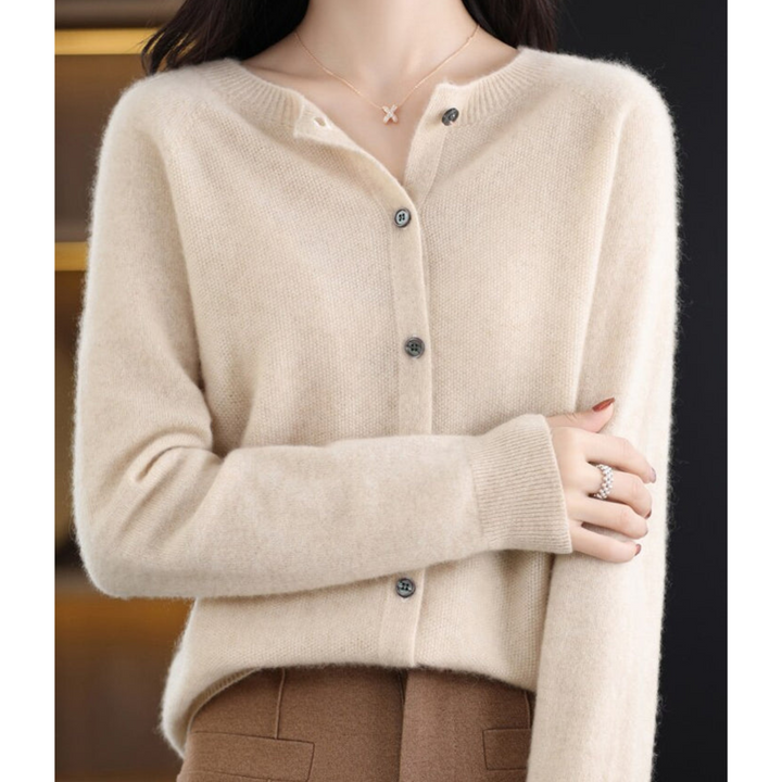 Daphne | Elegant O-Neck Cardigan