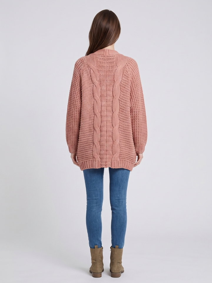 Elissa | Open-Front Knit Cardigan