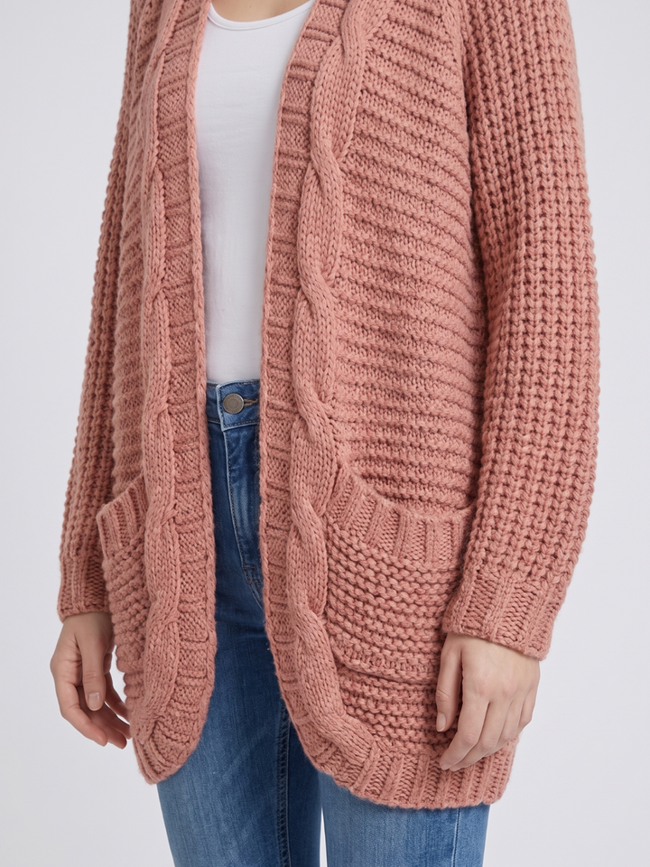 Elissa | Open-Front Knit Cardigan