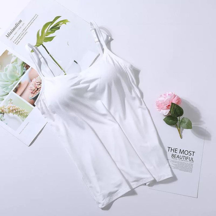 Padded Tank Top – Built-In Bra Tank Top