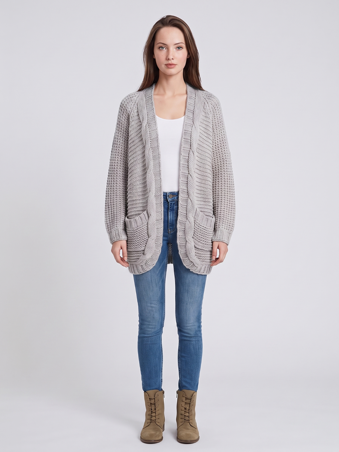 Elissa | Open-Front Knit Cardigan
