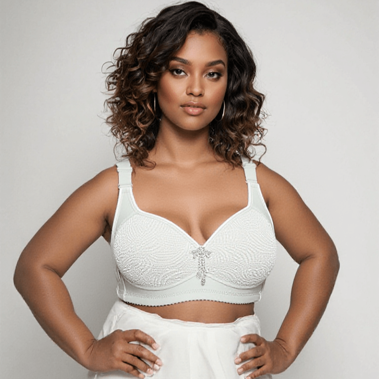 Zaria – Seamless Non-Wire Bra with Lace Detail