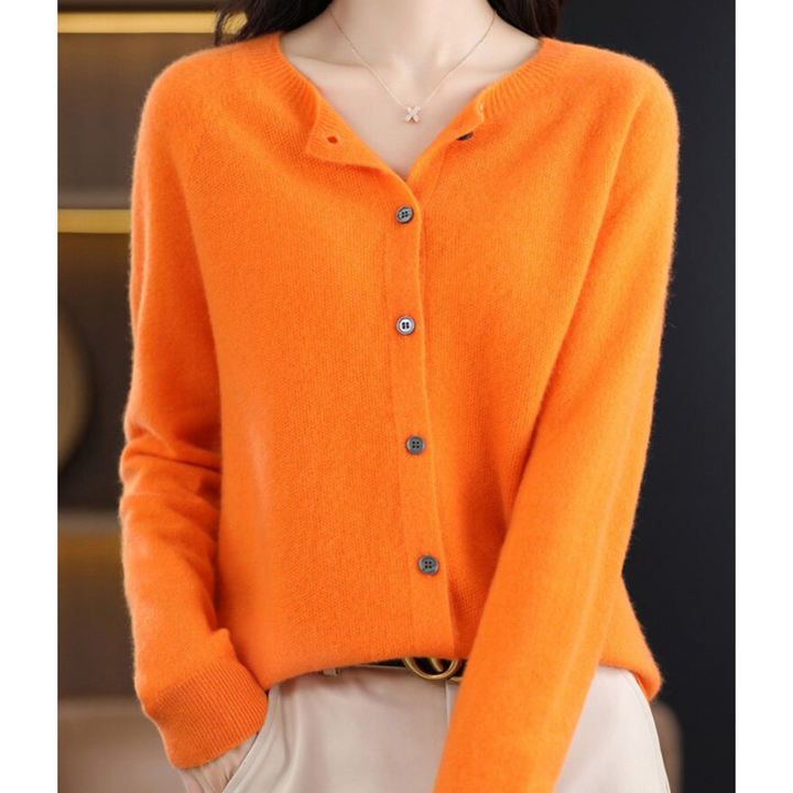 Daphne | Elegant O-Neck Cardigan