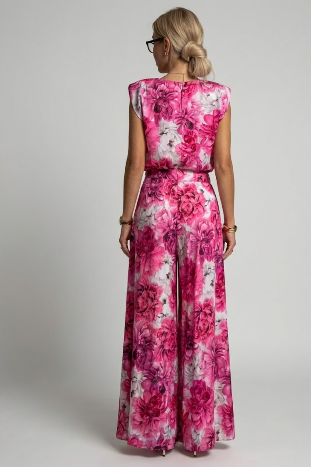 Pearl | Pleated Wide-Leg Jumpsuit