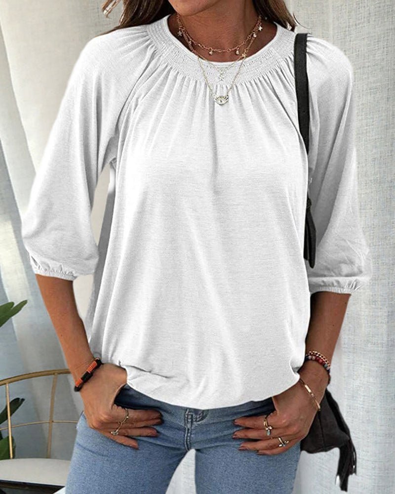 Lauren – 3/4 Sleeve Raglan Tee