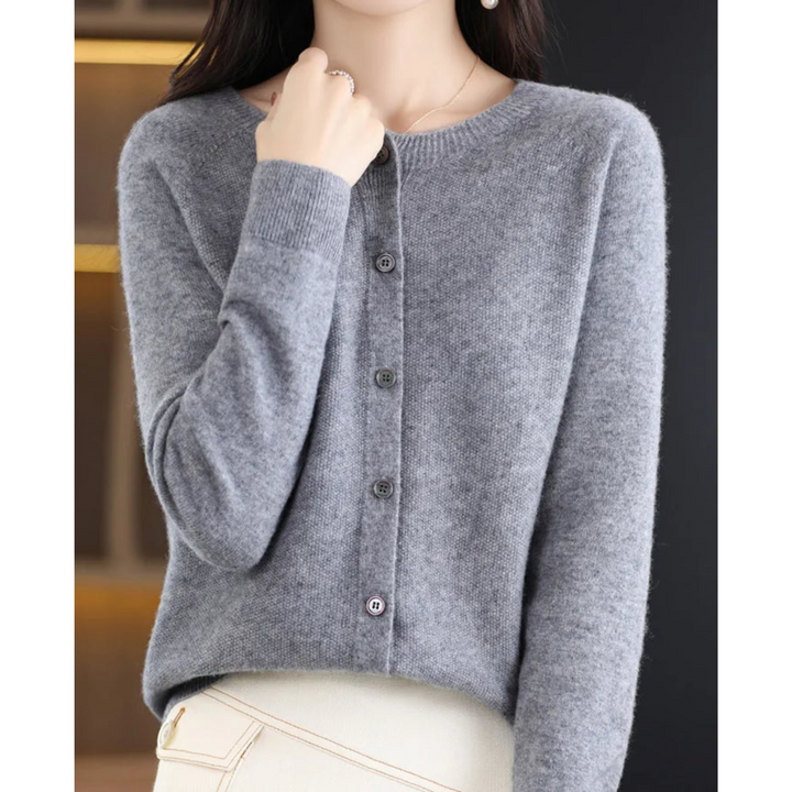 Daphne | Elegant O-Neck Cardigan