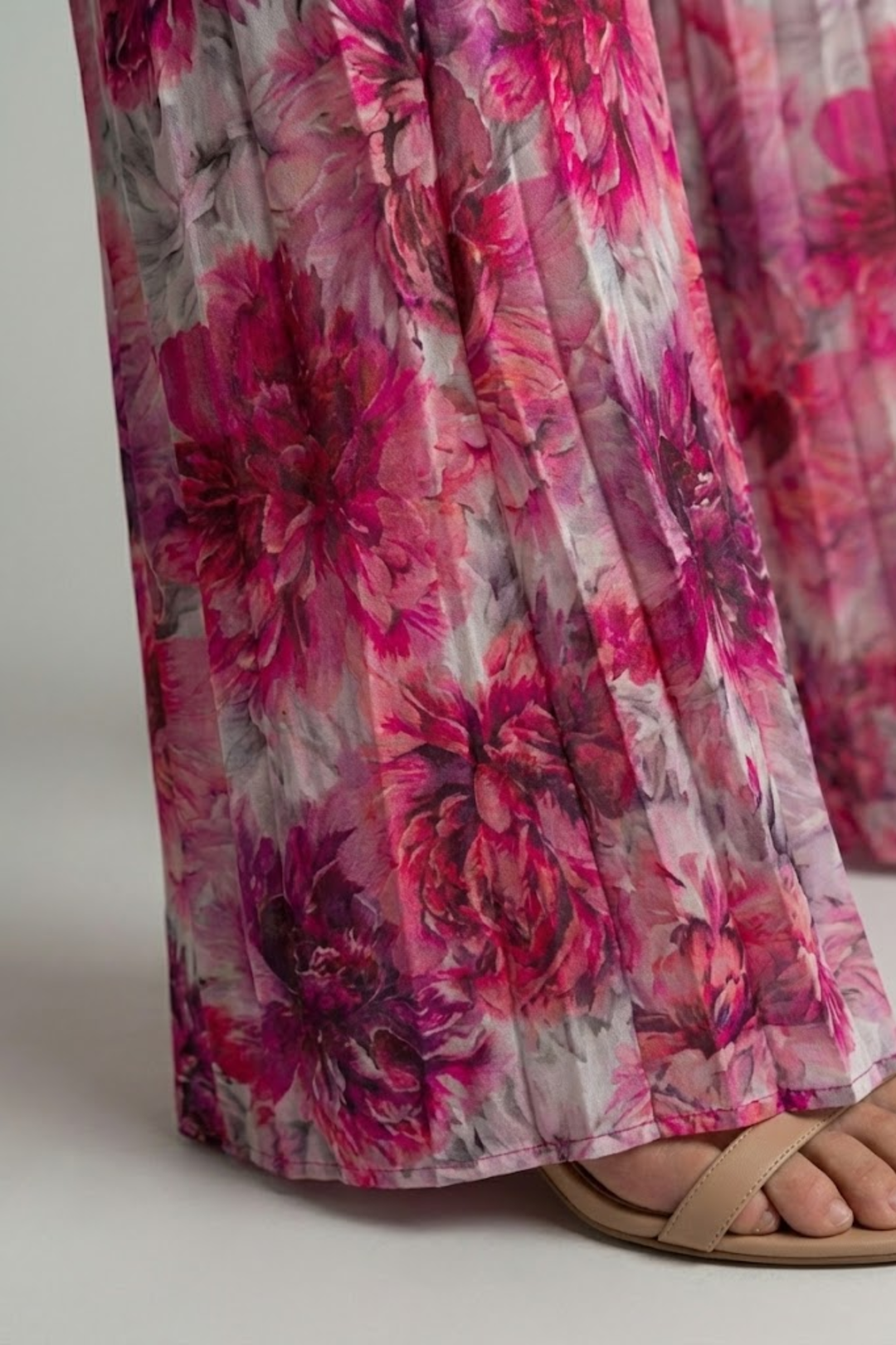 Pearl | Pleated Wide-Leg Jumpsuit