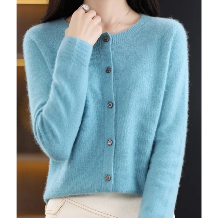 Daphne | Elegant O-Neck Cardigan