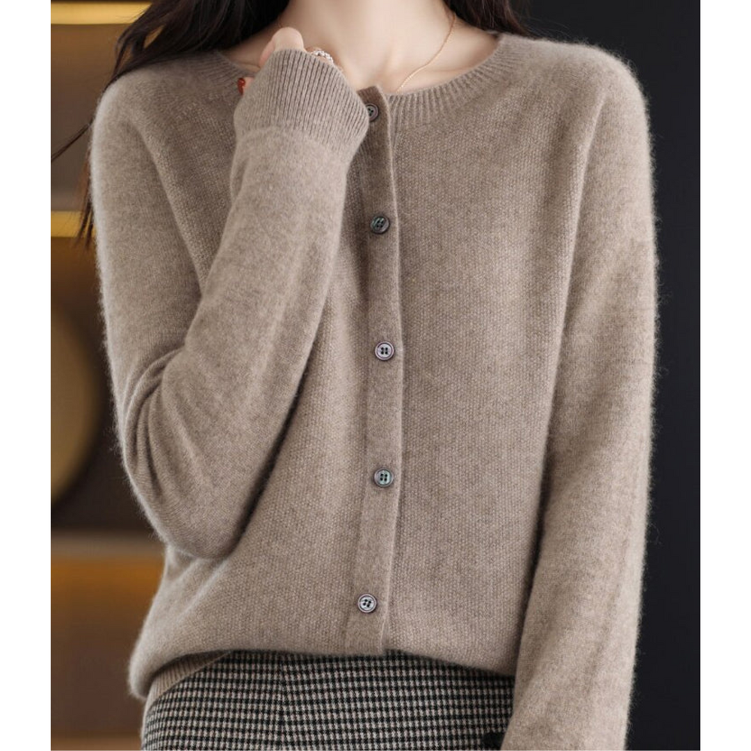 Daphne | Elegant O-Neck Cardigan
