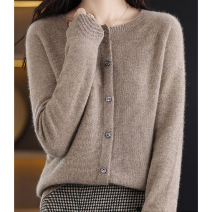 Daphne | Elegant O-Neck Cardigan