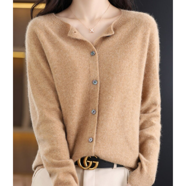 Daphne | Elegant O-Neck Cardigan