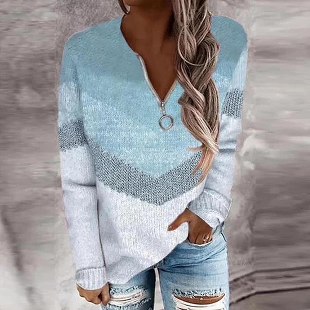 Suzie – Half-Zip Pullover with Relaxed Fit