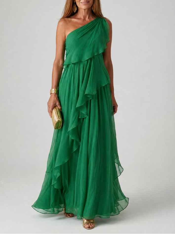Tracey | Elegant Flowy Maxi Dress
