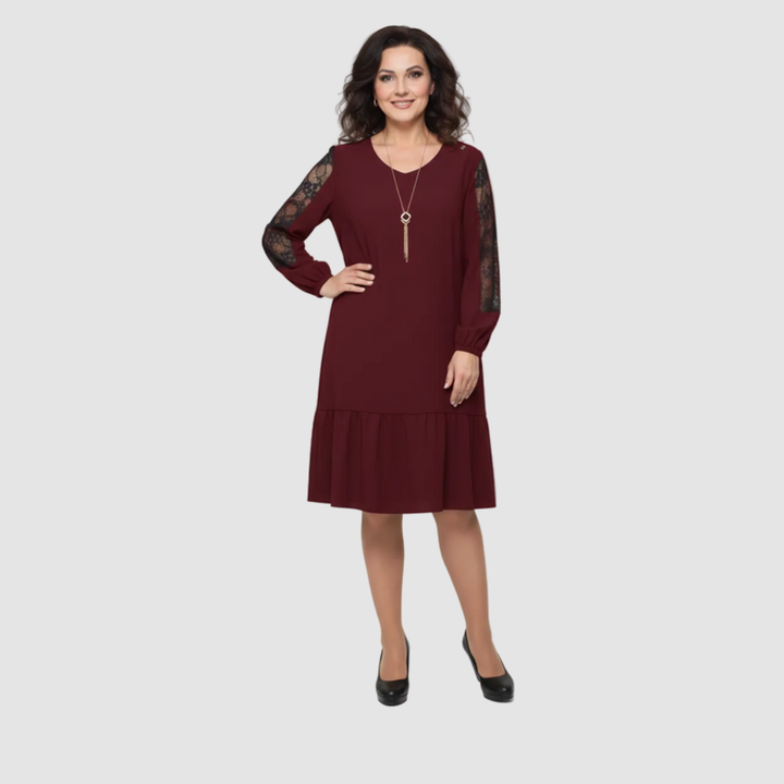 Laila™ Elegant Midi Dress