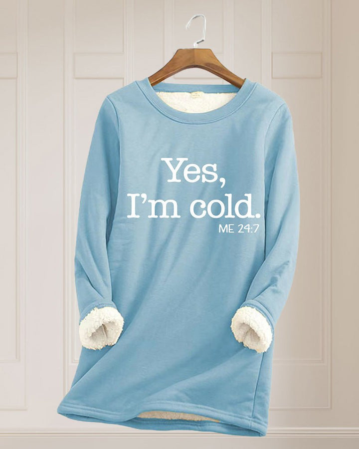 Belle – Graphic Sweatshirt with Round Neck