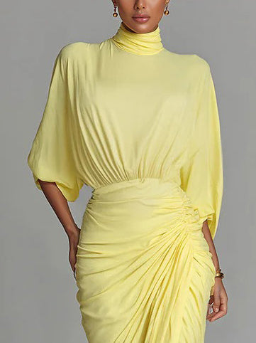 MARLENE | DRAPED MAXI DRESS