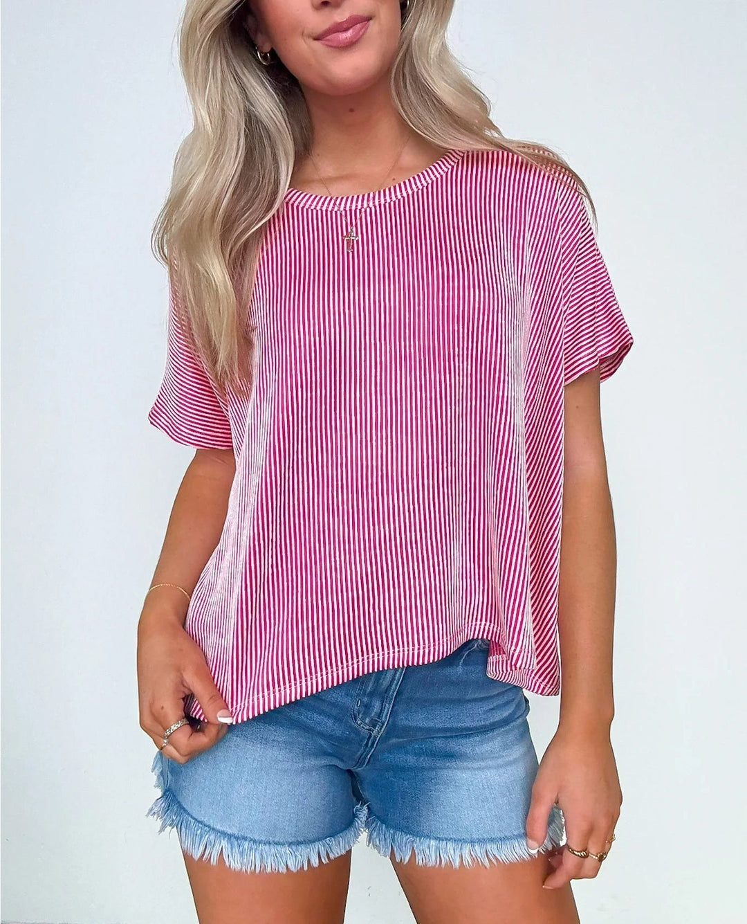 Patricia – Knit Oversized Dolman-Sleeve Top