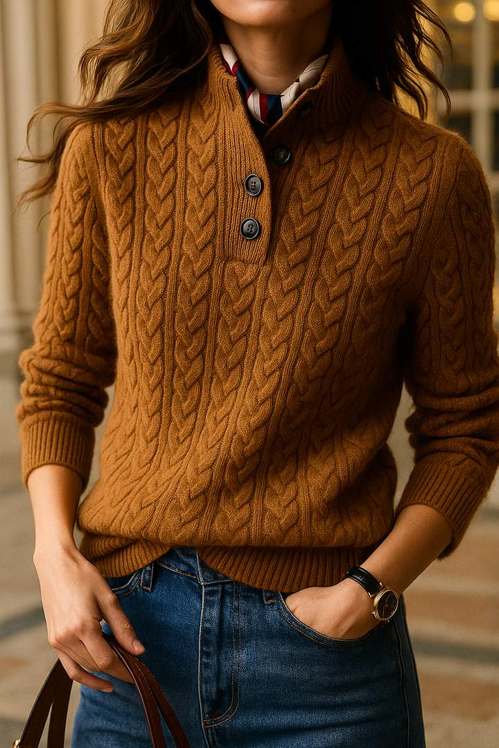 EVELYN | CABLE KNIT SWEATER