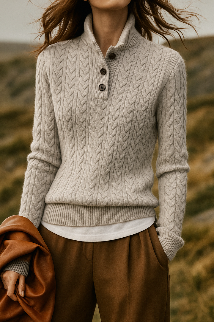 EVELYN | CABLE KNIT SWEATER