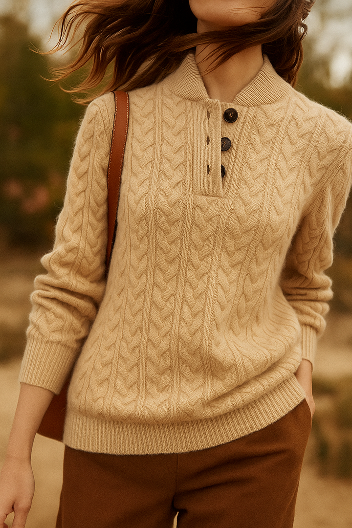 EVELYN | CABLE KNIT SWEATER