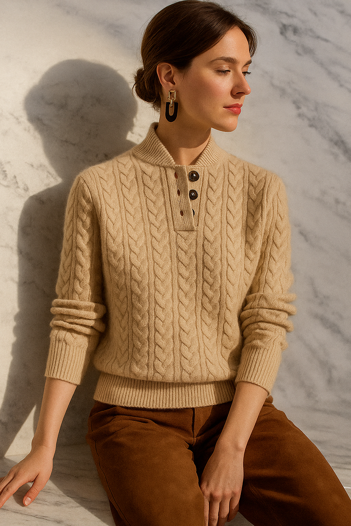 EVELYN | CABLE KNIT SWEATER
