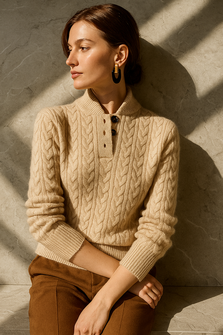 EVELYN | CABLE KNIT SWEATER