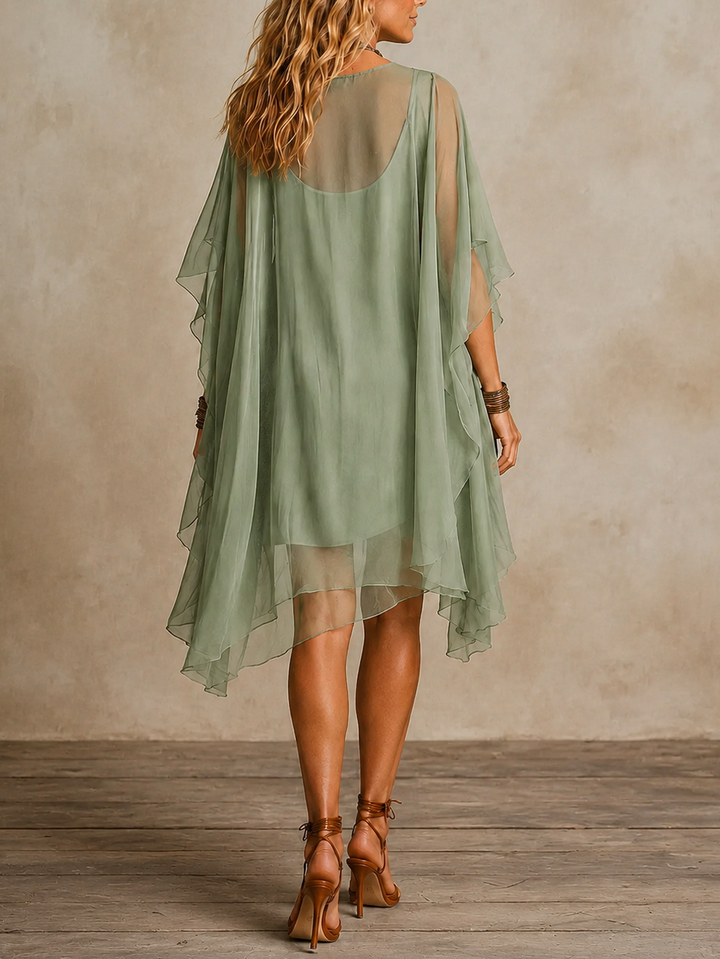 Ella | Tiered Boho Mini Dress