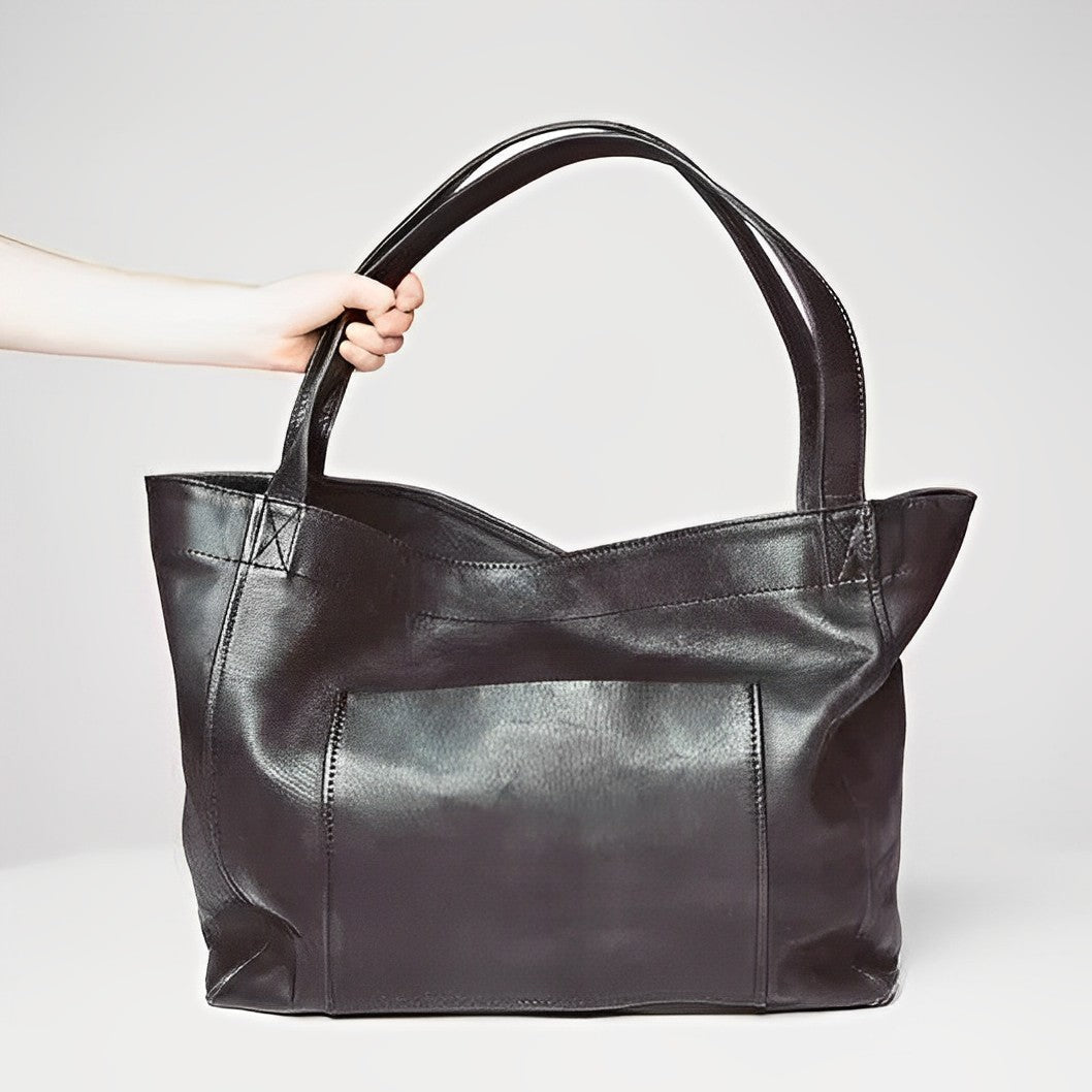 Sunset Luxe – Timeless Leather Shoulder Bag
