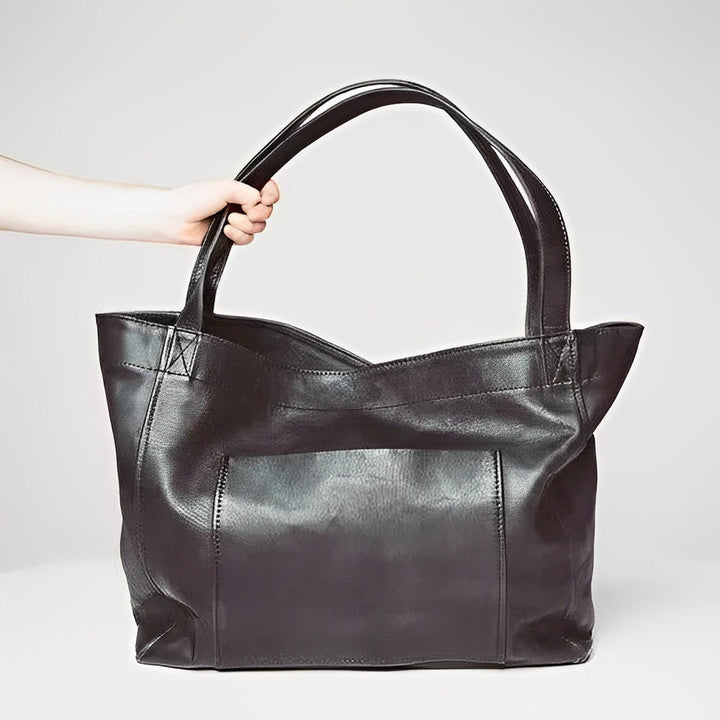 Sunset Luxe – Timeless Leather Shoulder Bag