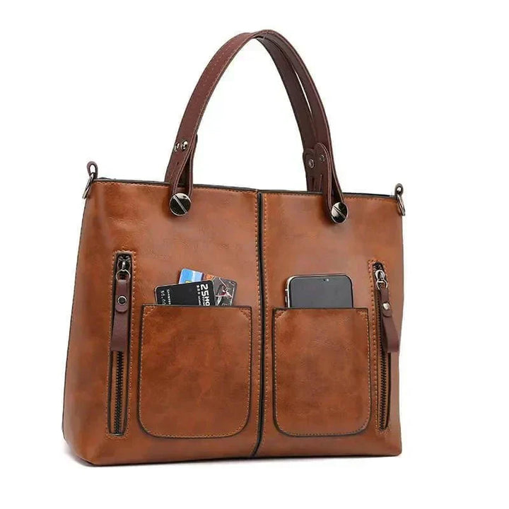 Dusk Serenity – Structured Shoulder Bag