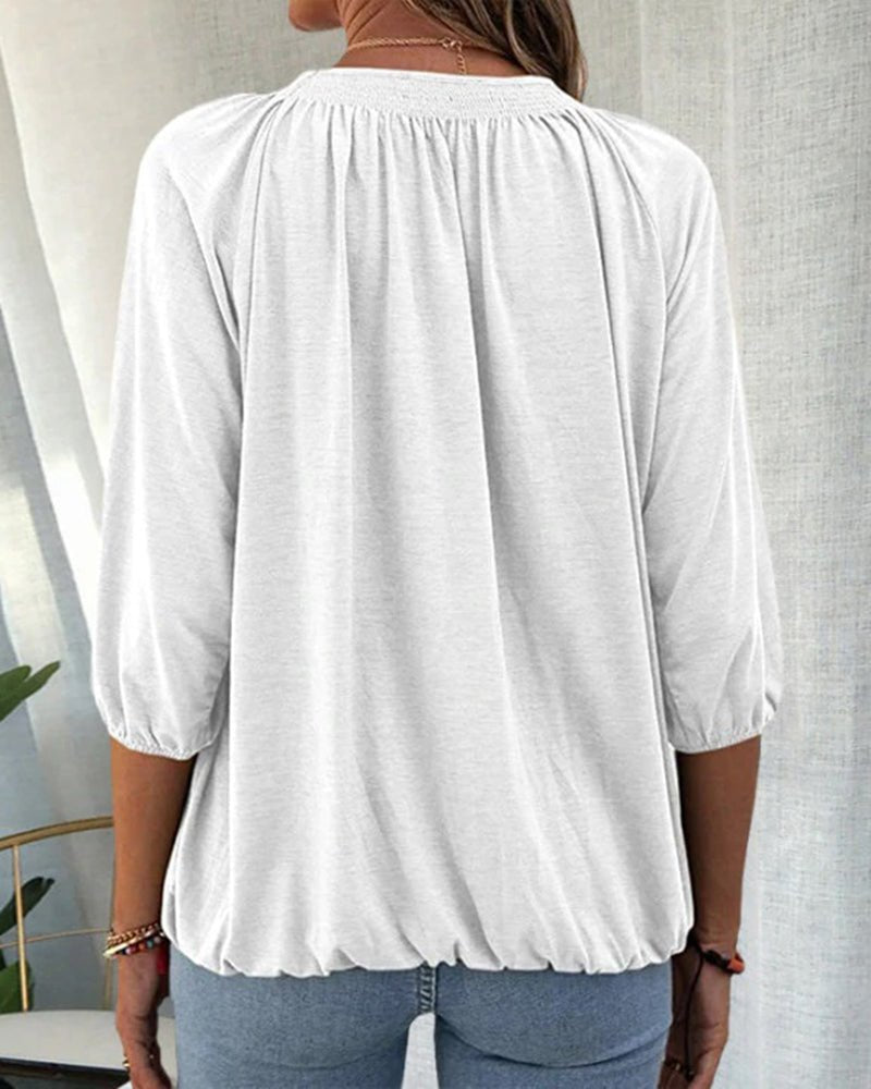 Lauren – 3/4 Sleeve Raglan Tee