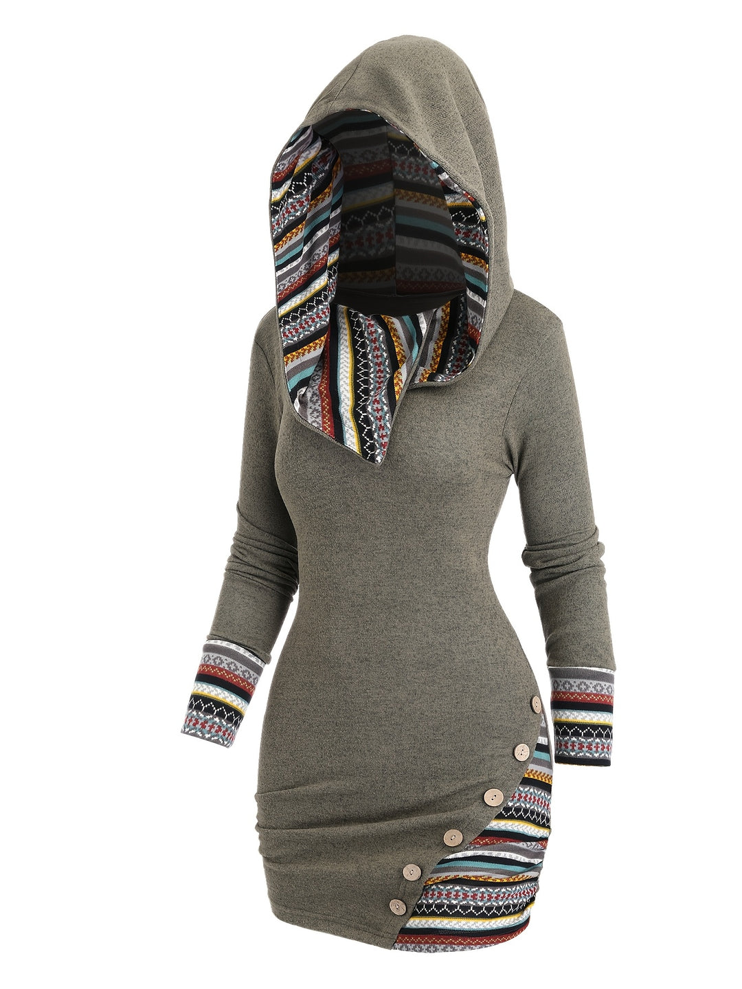 Marsha | Hooded Knit Dress